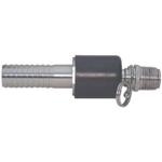 Ball Type Swivel x Hose Shank Connector for Spray Gun